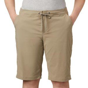 New COLUMBIA Plus Size Anytime Outdoor Long Shorts